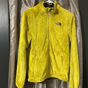 North face green fleece